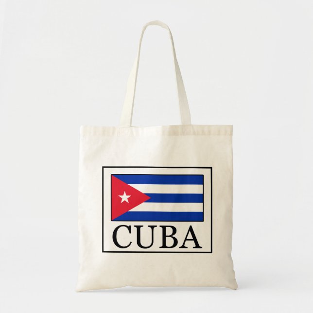 Bolso De Tela Cuba (Frente)