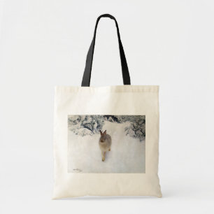 Bolso De Tela Cuba de Invierno (Conejo), Bruno Liljefors