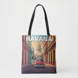 Bolso De Tela Cuba de La Habana