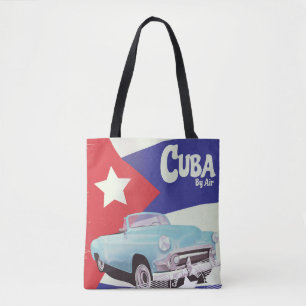 Bolso De Tela Cuba por aire