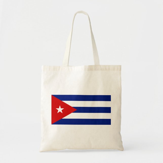 Bolso De Tela Cuban Flag (Frente)