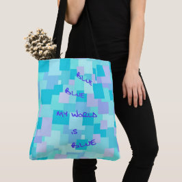 Bolso De Tela Cubierta cuadrada