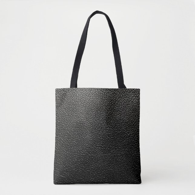 Bolso De Tela Cubierta de biblia de textura de cuero (Anverso)