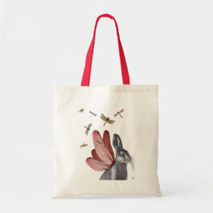 Bolso De Tela Cubierta de libélula