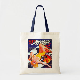 BOLSO DE TELA CUBIERTA DE REVISTA VINTAGE PULP 
