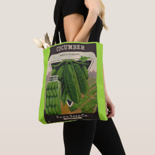 Bolso De Tela cubierta del sobre de semillas de cúpulas