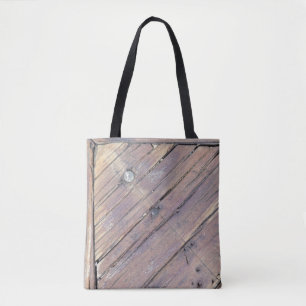 Bolso De Tela Cubierta texturada de madera templada