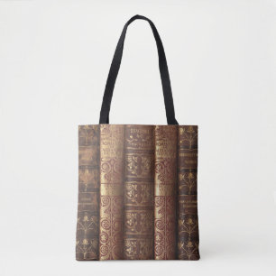 Bolso De Tela Cubiertas de Libros Heraldicos Hermosos (Dumas)