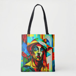 Bolso De Tela Cubism Tote Bag