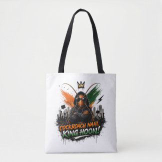 Bolso De Tela Cucaracha Rebelde Roach Streetwear Gráfico
