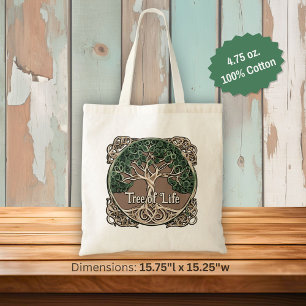 Bolso De Tela Cuchillo de papel de árbol de vida