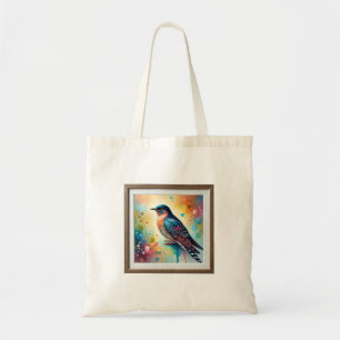 Bolso De Tela Cuckoo Bird 180724AREF138 - Watercolor