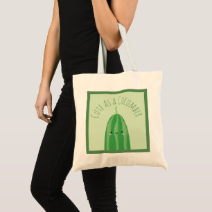 Bolso De Tela Cucumber Funny