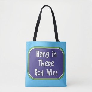 Bolso De Tela Cuelga ahí - Dios gana