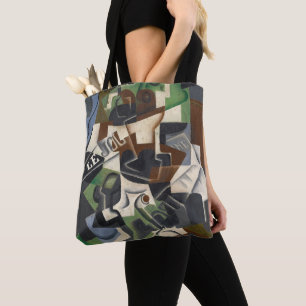 Bolso De Tela Cuenco de fruta, Pipe y Journal, 1917