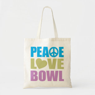 Bolso De Tela Cuenco del amor de la paz