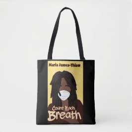 Bolso De Tela Cuenta Cada Aliento 