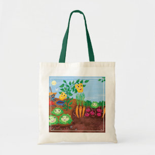 Bolso De Tela Cuenta-Jardín del tiempo