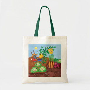 Bolso De Tela Cuenta-Jardín del tiempo