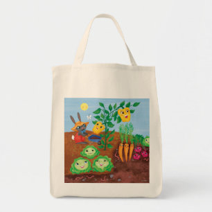 Bolso De Tela Cuenta-Jardín del tiempo