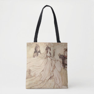 Bolso De Tela Cuentos de Hadas Vintage, Cenicienta por Arthur Ra