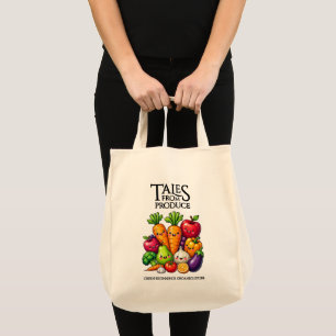 Bolso De Tela Cuentos Divertidos de Frutas y Verduras de la Frut