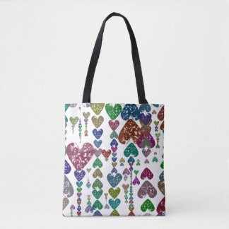 Bolso De Tela Cuerdas del corazón