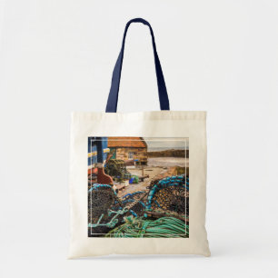 Bolso De Tela Cuerdas y potes de langosta el   Pittenweem,