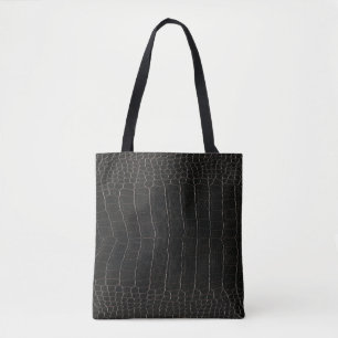 Bolso De Tela Cuero de cocodrilo lujoso: textura textil.