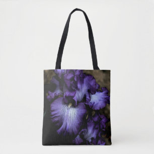 Bolso De Tela Cuerpo púrpura de la cruz del iris