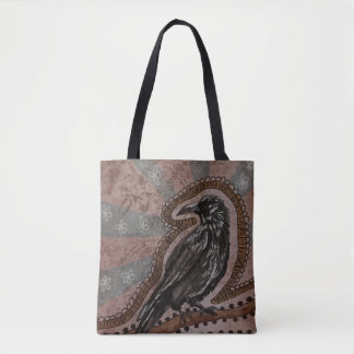 Bolso De Tela Cuervo