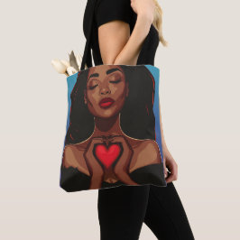 BOLSO DE TELA CUESTIÓN DEL CORAZÓN #1