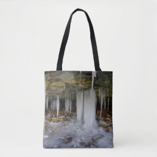 Bolso De Tela Cueva congelada