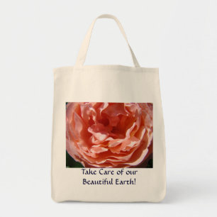 Bolso De Tela ¡Cuida nuestra hermosa Tierra! Totes reutilizables