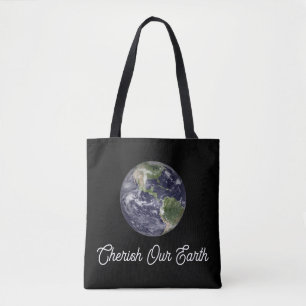 Bolso De Tela Cuida Nuestra Tierra
