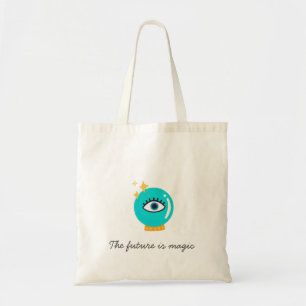 Bolso De Tela Cuidado ojo mágico raro de bola de cristal