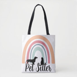Bolso De Tela Cuidador de Mascotas