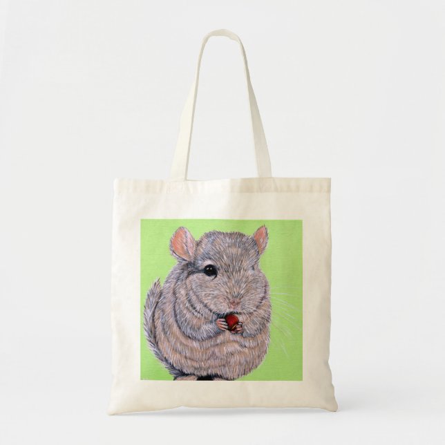 Bolso De Tela Cuidadosamente peinada Chinchilla (Frente)