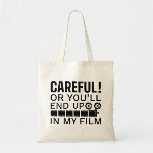 Bolso De Tela Cuidadoso o acabarás en mi película