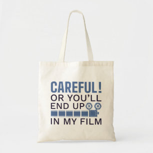 Bolso De Tela Cuidadoso o acabarás en mi película