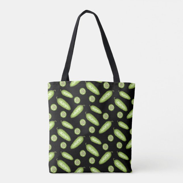 Bolso De Tela Cukes (Reverso)