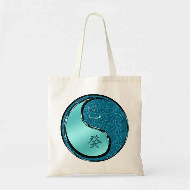 Bolso De Tela Culebra de Agua (Frente)