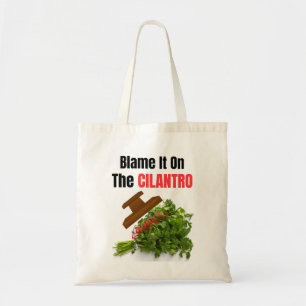 Bolso De Tela Culpen a la censura - Gracioso anti-Cilantro