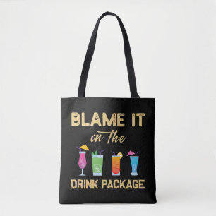 Bolso De Tela Culpen al paquete de bebidas Divertido crucero fam