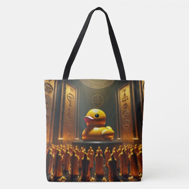 Bolso De Tela Culto dudoso de caucho (Anverso)