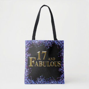 Bolso De Tela Cumpleaños 17 