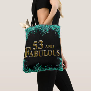 Bolso De Tela Cumpleaños 53 
