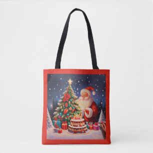 Bolso De Tela Cumpleaños 9 de los navidades
