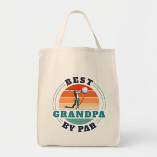 Bolso De Tela Cumpleaños Abuelo Amante del Golf