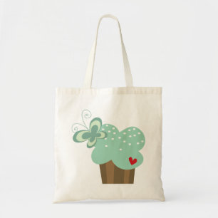 Bolso De Tela Cumpleaños caprichoso del dulce de las mariposas